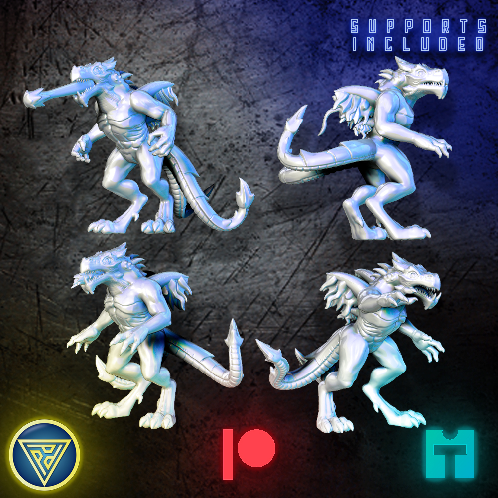Lizard Colossi Set